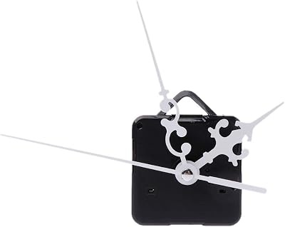 MENGSHI Quartz Clock Movement Mechanism Hands Wall Repair Tool Parts, Long Shaft Clock Movement Kit