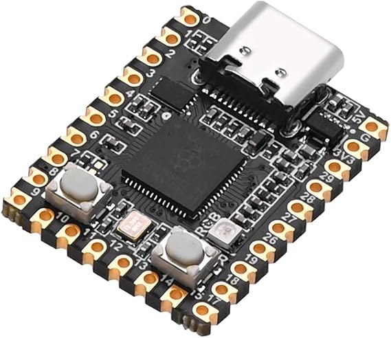 RP2350-MINI Development Board with Pi RP2350A Dual-Core Dual-Architecture Microcontroller, Compact PCB, USB-C, GPIO Access, Ideal for DIY & Embedded Projects