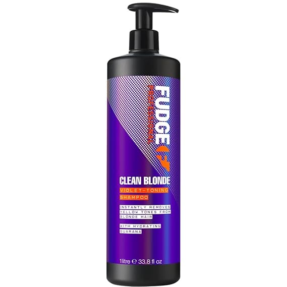 Shampoo by Fudge Clean Blonde Violet-Toning Shampoo 1000ml
