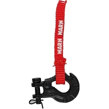 Red RC Metal Trailer Hook Winch Hook with Winch Pull Tag Decoration for 1/10 RC Crawler Car Axial SCX10 TRX4 Parts Vehicle Scale Accessories Vehicle Bodies and Scale Accessories