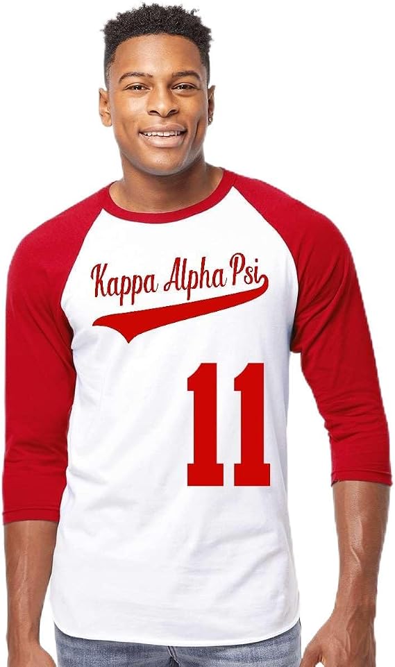 Mega Greek Mens Kappa Alpha Psi Raglan T-Shirt