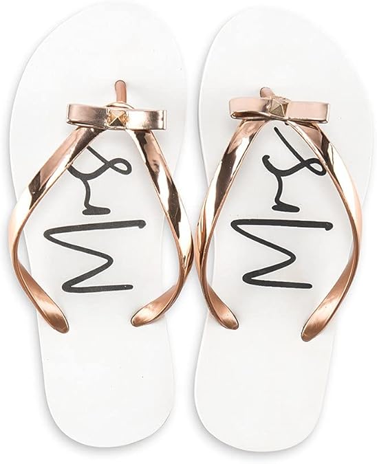 WEDDINGSTAR womens Flip-flop