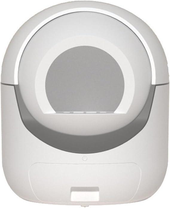 Cat Litter Box, Large Automatic Cat Litter Box, White, Self-Cleaning with App Control,High-Capacity