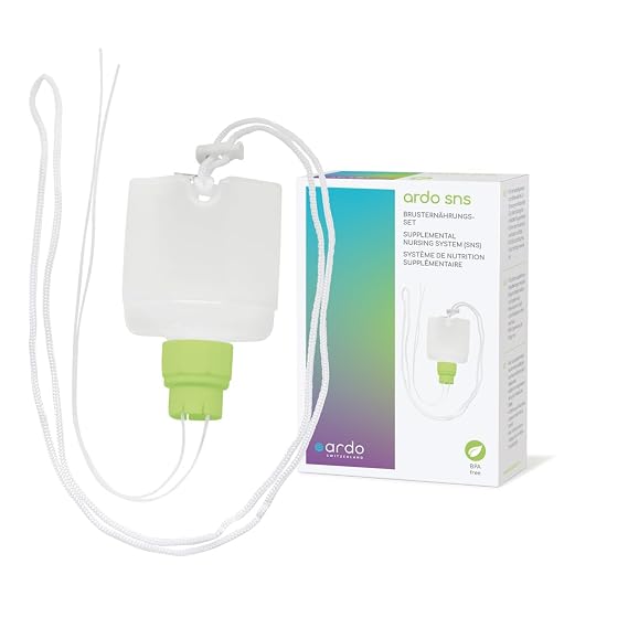 Ardo SNS Supplemental Nursing System, Breastfeeding Aid for Premature Babies, Low Milk Supply, Sucking Difficulties and Relactation