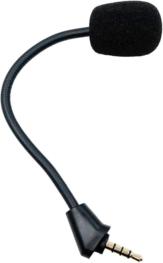 Replacement Gaming Microphone 3.5mm Microphone for HyperX Cloud II Wireless Gaming Headset Detachable Microphone Accessories