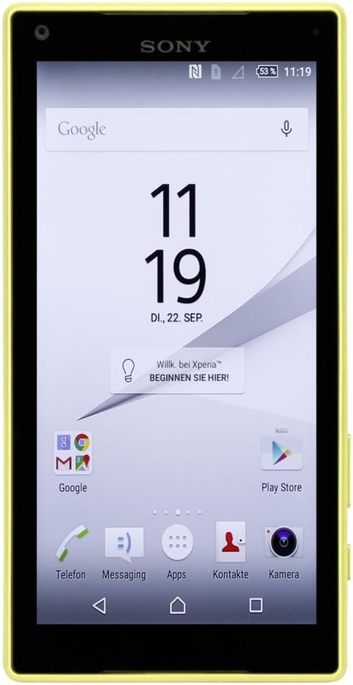 Sony Xperia Z5 Compact 32GB 4G Yellow - smartphones (Single SIM, Android, NanoSIM, GSM, GPRS, HSPA, UMTS, LTE)