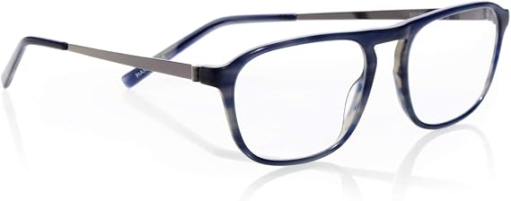 eyebobs Schmoozer Unisex Premium Reading Glasses for Men and Women | Square Eye Glasses