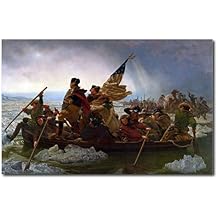 Young N Refined George Washington's crossing of the Delaware River LARGE SIZE high qulity print home decor reproduction (18x24)