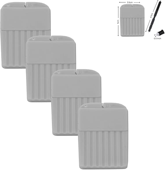 Phonak Hearing Aid Accessories, Resound Wax Traps Hear Clear Cleaning kit Accessory (32 Filters) Hear Clear Hearing Aids Filters Wax Guards, Grey