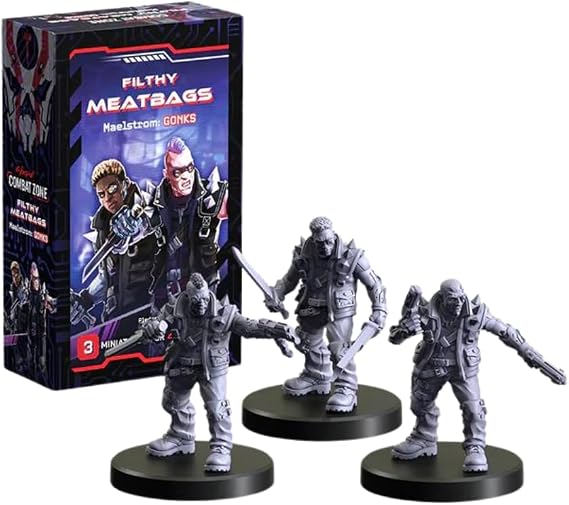 Monster Fight Club Cyberpunk Red, Combat Zone The Board Game Gangs Expansion: Filthy Meatbags (Maelstrom Gonks)