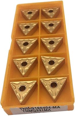 GBJ TNMG331 Carbide Inserts Turning inserts for Machining Stainless Steel, PVDCVD Coating 10 Pcs per Box