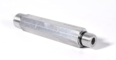 YAMATIC Pressure Washer Parts for 190589GS 190634GS 201497GS, Compatible Outlet Tube Replacement for Homelite & Himore Pressure Washer Pump, Silver