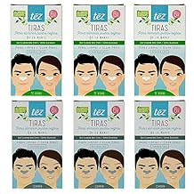 Tez Skin Care Blackhead Remove Deep Cleansing Nose Strips 6 Pack 0.9 Oz