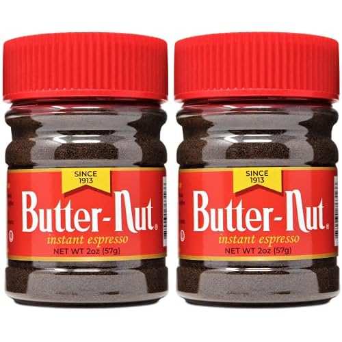Butter-Nut Instant Espresso Coffee, 2 Ounce Pack of 2