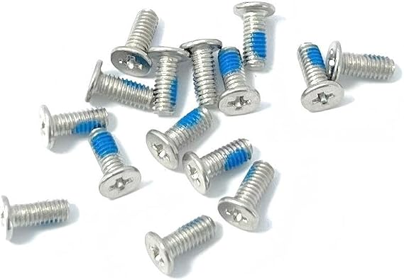 GinTai Bottom Case Screws for MSI MS-16Q4 GS65 Stealth 8SF 9SD 9SG 9SE | MS-16Q5 P65 Creator 8RD 8RE 8RF,Laptop Repair Screws Silver Lower Bottom Base Cover Case Screws