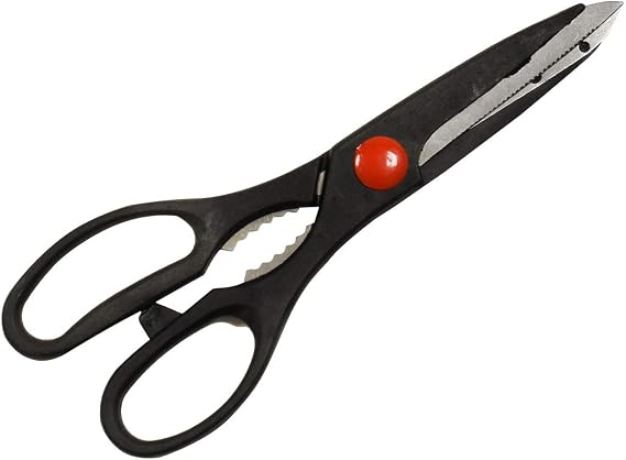 Stainless Steel Blade Kitchen Scissors Garden Shears Fish Snips Multi Purpose Cutters