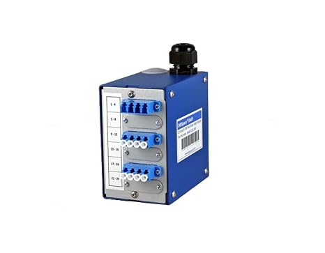 SNAP-12LC-SM Compact Fiber Optic Patch Panel