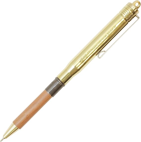 Travelers Company 36726006 Brass Ballpoint Pen, Solid Brass