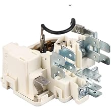 Compressor PTC Starter QP3-15/C Universal Relay Overload Protector for Frestec Refrigerator-Freezer Replacement
