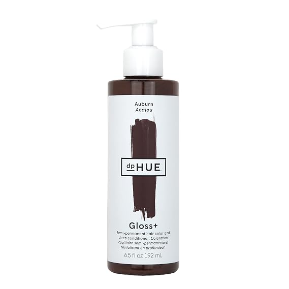 dpHUE Gloss+, Auburn - 6.5 fl oz | Boosts Fading & Faded Hair Color - 8-12 Applications per Bottle - Lasts Up to 8 Washes