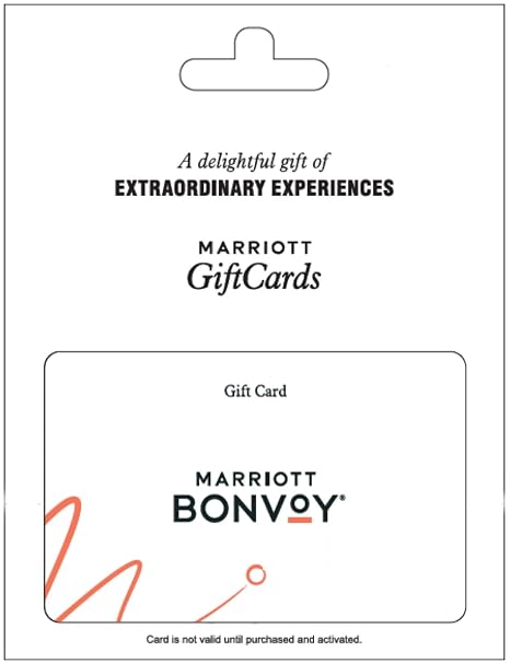Marriott Physical GiftCard