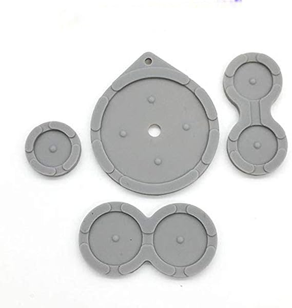 New Silicone Conductive Rubber Pads D-Pad Button for GBA SP (1Set)