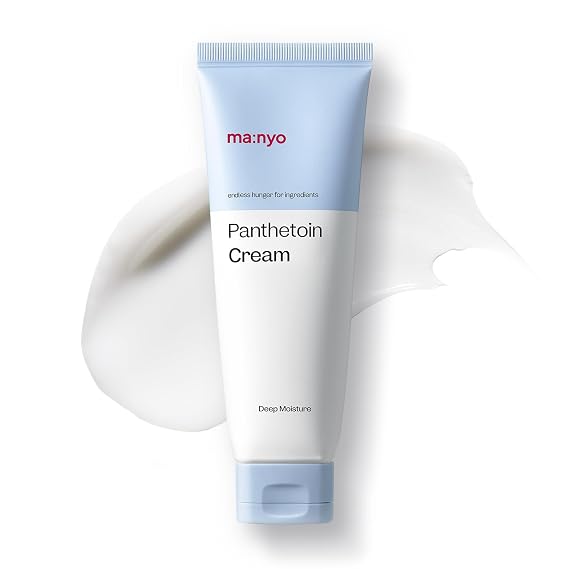 MA:NYO Panthetoin Cream - Soothing Moisturizer with Panthenol & Ceramides, Long-Lasting Hydration for Sensitive Skin, Vegan Korean Skincare 2.7 fl oz (80ml)
