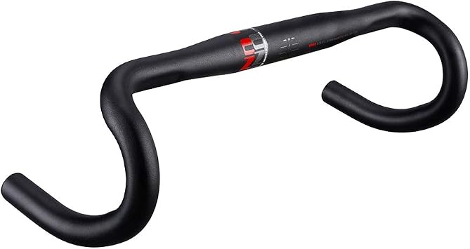 BESNIN Bicycle Handlebar Mountain Bike Handlebars Aluminum Alloy Drop Bar 31.8mm 380mm for MTB, Road Bike, Fixed Gear Bike