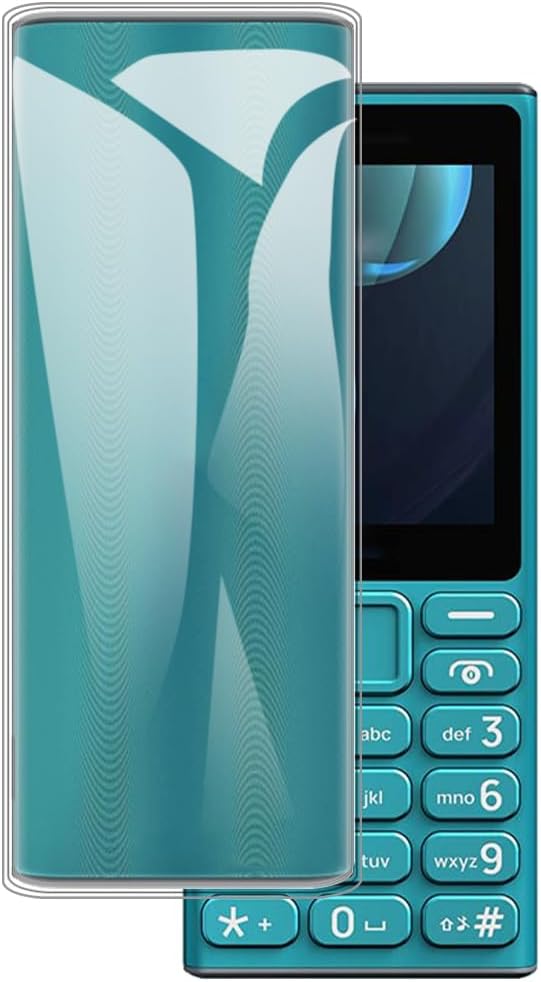 Case Compatible with Nokia 108 4G 2024 Case Shockproof TPU Soft Flexible Gel Protective Phone Cover Scratch Resistant & Military Level Drop Resistant Clear