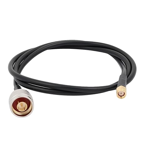 uxcell SMA Male to BSP F Female Antenna Pigtail Cable 1M