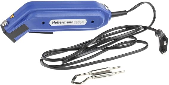 HELLERMANN TYTON brightermannTyton HSG-0-BU Heißschneidegerät 60W
