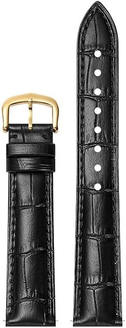 Genuine Leather Watch Strap For Cartier Tank Santos Dumont Watchband