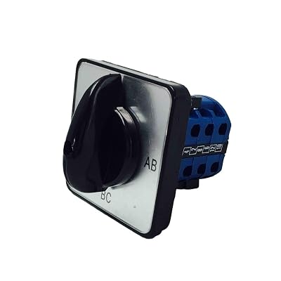 4 Position Switch Rotary Switch 20A 3 Pole Universal Changeover cam Switch Voltage Transfer