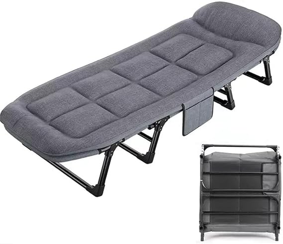 Outdoor Bed, Camping Bed, Crib, Foldable, For Indoor and Outdoor Use, Ultra Lightweight, Small Storage, Easy to Carry, For Outdoor Use, Fishing, Camping, Sleeping, Breathable, Disaster