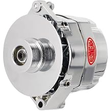 Powermaster 37293 Chrome Delco 150ampAlternator 1 Wire
