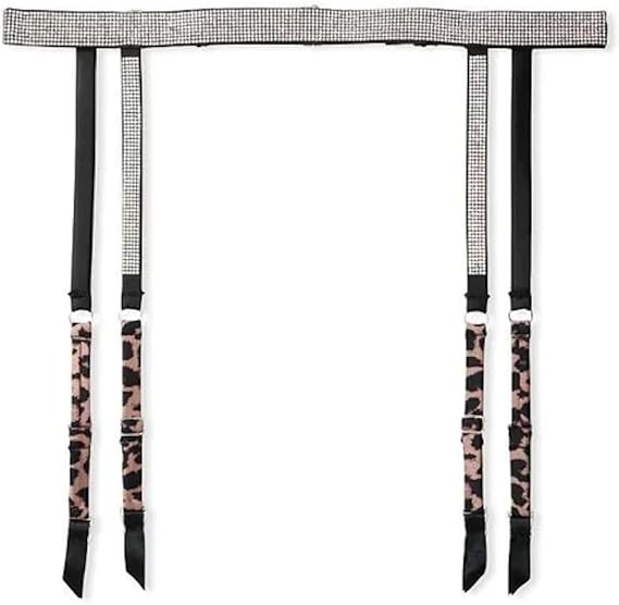 Victoria's Secret Very Sexy Shine Strap Lace Garter Belt (XS-XXL)