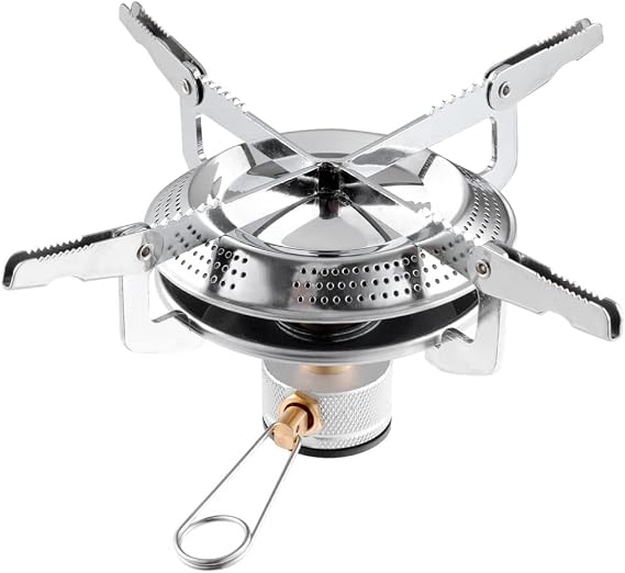 Backpacking Stove, Outdoor Camping Stove, Portable Aluminum Hiking Stove Burner
