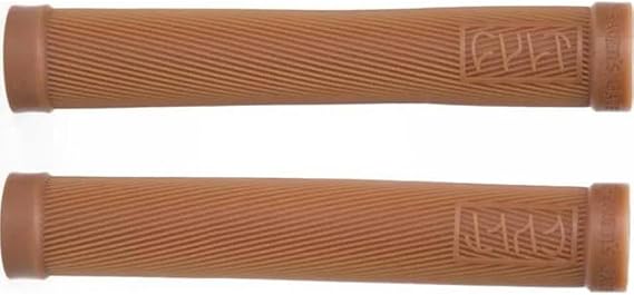 Cult Begin Grips Gum FLANGELESS | Cult Begin Gum Rubber Bike Handlebar Grips - Soft Krayton, Round, No Flange