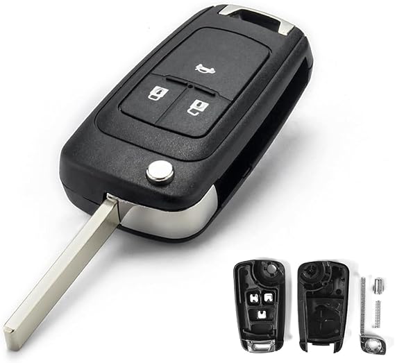 Replacement Astra Key Fob,3 Buttons Ope-l Insignia Remote Key Case