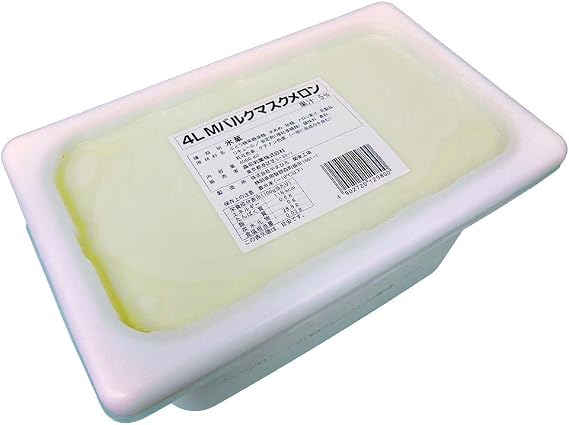 Morinaga Ice Cream, Cantaloupe, Commercial Ice, 1.5 gal 4 L