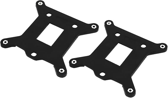 uxcell 2pcs Motherboard Backplate, CPU AMD Heatsink Backplate, Radiator Holder Bracket Backplate for LGA 1150 1155 1156