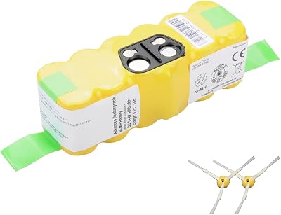 14.4V 4.4Ah Replacement Battery for Roomba Compatible with iRobot Roomba R3 500 600 700 800 900 Series 510 520 530 531 532 535 536 540 550 552 560 570 580 595 620 650 660 760 770 780 790 800 870 880