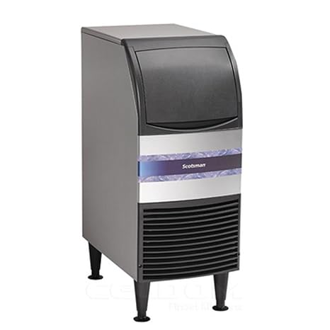 Scotsman CU0715MA-1 Essential Ice Cube-Style Ice Maker with Bin, Stainless Steel, 115-Volts
