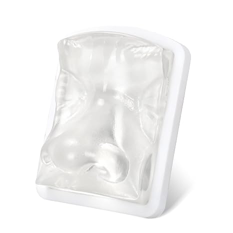 Transparent Facial Injection Model, Nose Model for Injector | for Injection and Filler Practice, Used for Micro Plastic Surgery Teaching, Beautician Teaching, Medical Students Doctors