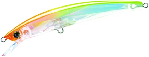 Yo-Zuri Crystal 3D Minnow Sinking Lure, Red Head, 4-3/8-Inch