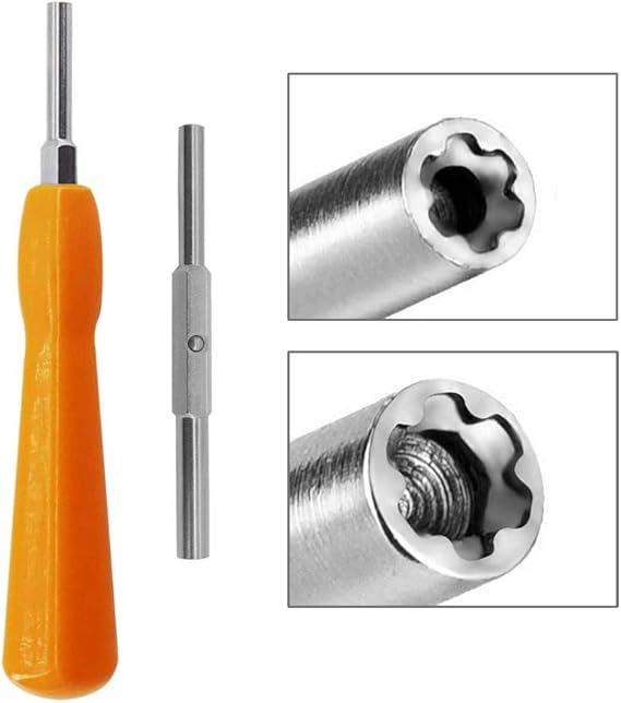 Gamebit Screwdriver, EMiEN 4.5mm 3.8mm Double-End Bit Security Gamebit Screwdriver Kit For Opening NES,SNES,N64,GameBoy,GameCube,Virtual Boy,Sega,Nintendo Consoles,Game Cartridges
