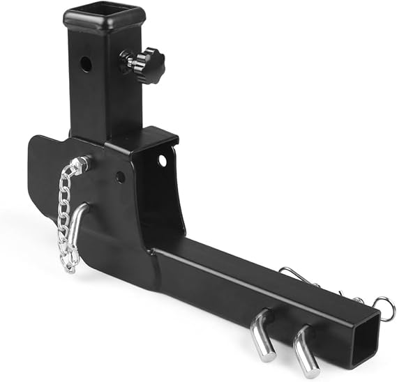 Wind Turbines, Folding 2" Trailer Hitch Mount Shank Foldable Adapter Cargo Wheelchair Weight Capacity: 500lbs