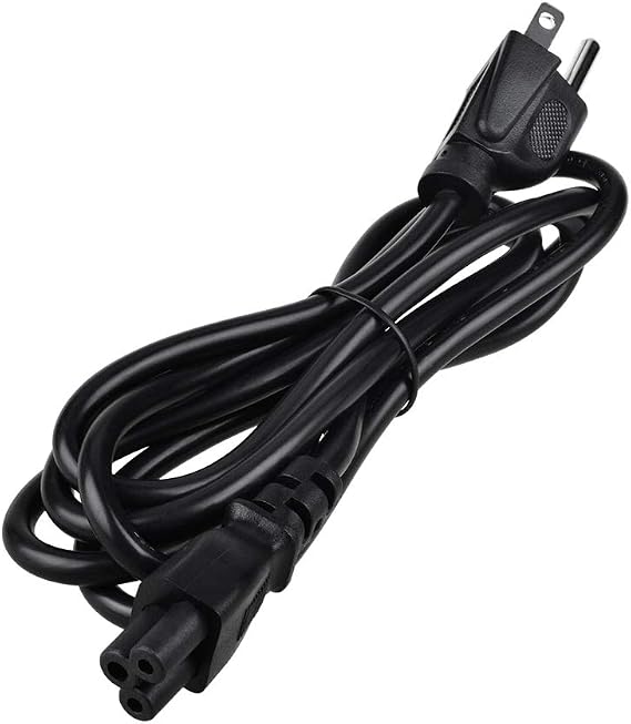 3-Pin AC Power Cord Replacement for PROVIEW LCD Monitor Outlet Socket Plug Cable Charger