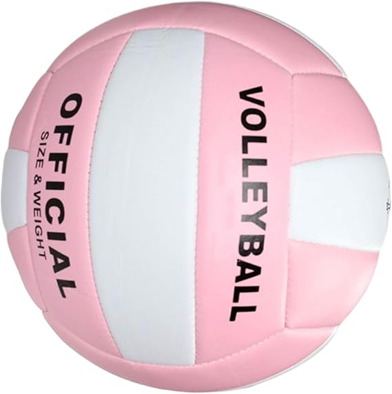 Beach Volleyball Ball Wear-Resistant Soft Portable Training Practice | Outdoor Training Game Ball Training Practice Wear-Resistant for Indoor Outdoor Backyard Park Grass Sand Court Pool School