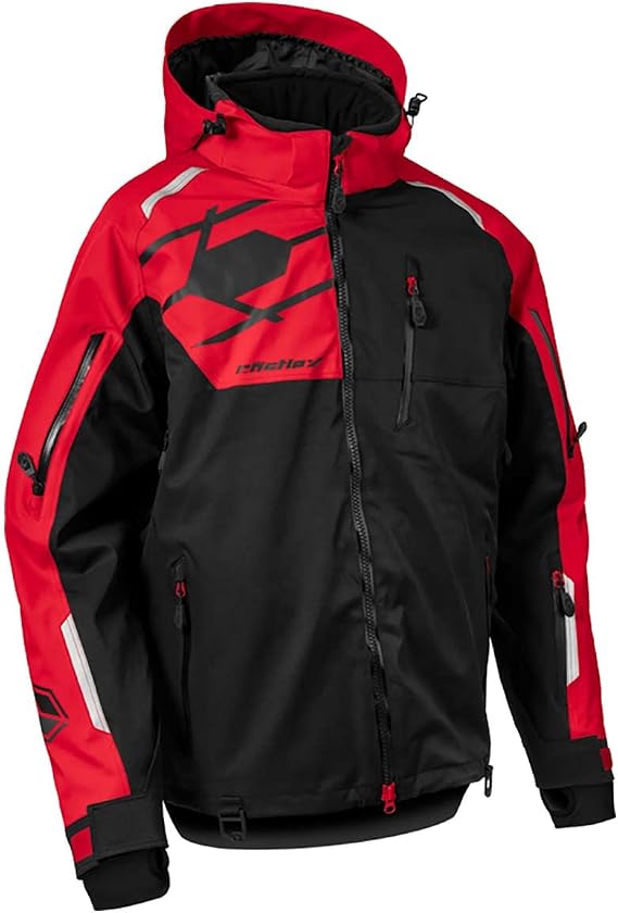 Castle X Men's Flex Jacket (Red/Black - X-Large)